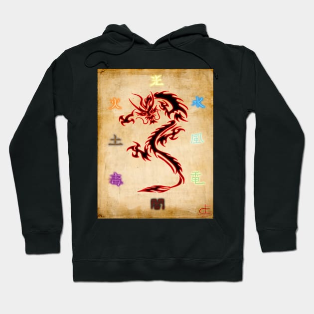 Yamata no Orochi Hoodie by DustinEatonWorks